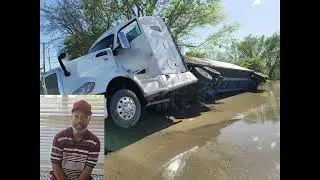 Flash Floods and flooded roads #driverseducation #drivertips#roadsafety#semitrucks#driverstest
