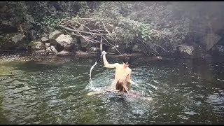 He Went Skinny Dipping In Front Of Us!