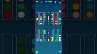 BALL SORT PUZZLE LEVEL 366