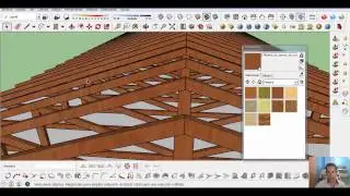 How to generate truss roof, automatically. Plugin