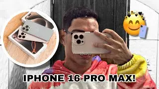 COMPREI O  IPHONE 16 PRO MAX *unboxing*