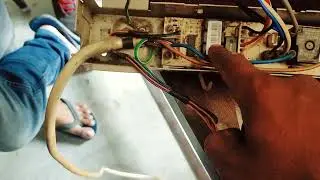 Hitachi windows ac PCB wiring connection | window ac connection practical | #actraining  #electrical