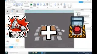 Emergency Meeting Button + Report Button [Roblox Studio]