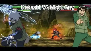 Kakashi VS Might Guy - Bleach VS Naruto MUGEN