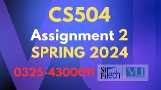 CS504 assignment 2 solution 2024 | CS504 assignment 2 Spring 2024