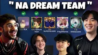 MobaZane Hoon Shark Fwdchickn Zia in One Team!! Live Scrims for the upcoming Nact fall