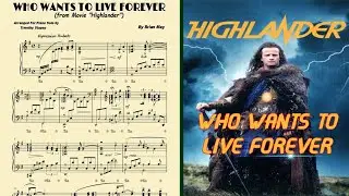 Queen ~ Who Wants To Live Forever (Piano Cover)