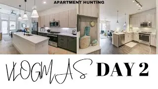 VLOGMAS DAY 2| APARTMENT HUNTING + UNBOXING BOUJIE HIPPIE TRANSFORMATION SYSTEM ! VLOGMASS 2022
