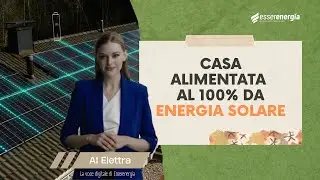 Casa alimentata al 100% da energia solare