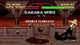 Mortal Kombat 2 (PS1) - Finishers on Noob Saibot