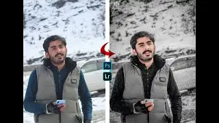 We Use Two Programs Retouch Pro Photoshop Tutorial  How to Make Winter Snow Effect in Photoshop 2022