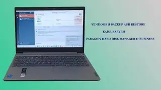 How to Backup Windows 11 OS I Full Recovery & Restore 2024