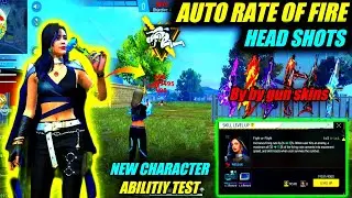 New luna character ability test | New Character Ability test free fire | Luna character ability