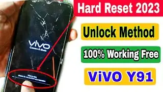 Unlock Vivo Y91 password lock | Vivo Y91 ka lock tode | Vivo Y91 ka pattern lock tode | April 2023