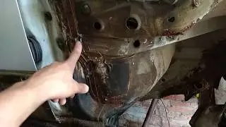 Мерс отца -  часть 1 разборка