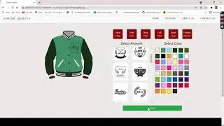 Custom SVG Jacket Builder