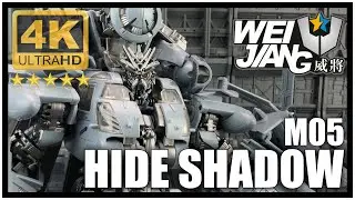 Wei Jiang M05 HIDE SHADOW SET B Oversize Transformers Studio Series Blackout