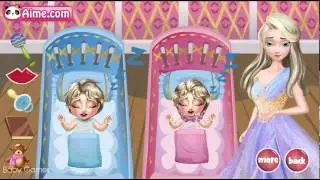 Elsa Twins Care - Games for Little Kids