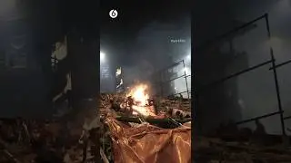 CENAZE YAKMA MERASİMİ (GECE GİZLİCE GİRDİK!)