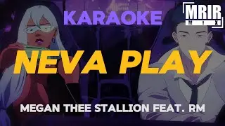 Megan Thee Stallion - Neva Play (feat. RM) KARAOKE Instrumental With Lyrics