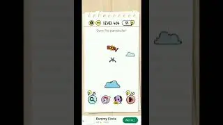 Level 404 Save the parachuter #braintest #parachute #clouds #shorts