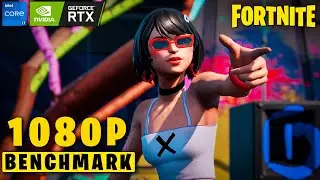 RTX 3060 TI 8GB + Intel i7-12700F || FORTNITE 1080p Benchmark ||