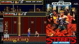 Streets of Rage - Full Walkthrough [4K] [No Commentary]