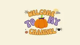 cute & aesthetic Halloween intro & outro template 🎃| spooky intro