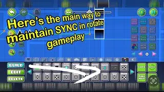 How to keep MUSIC SYNC when using ROTATE GAMEPLAY GD 2.2