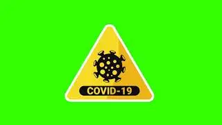 COVID-19 Corona Virus Green Screen Animation | Green Screen Tutorial | Wear mask,Use Sanitizer & be😊