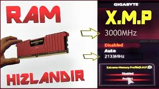 Gigabyte Ram MHz arttırma.  DİKKAT.! EDİLMESİ GEREKENLER