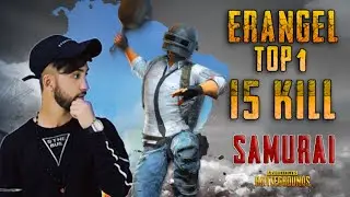 UZBEKISTON UCHUN TOP 1🏆 ERANGEL 15KILL SAMURAI PUBG MOBILE