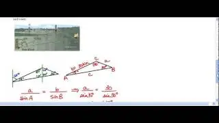 Math 1113 Section 6.5 Applications Using the Law of Sines