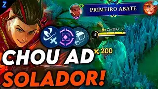 CHOU ATAQUE MATA MUITO FÁCIL  - CHOU GAMEPLAY | Mobile Legends