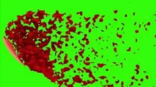 green screen heart effects