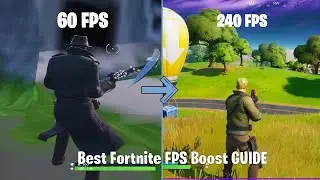 Fortnite Chapter 2 - FPS Boost Guide, Reduce Input LAG.