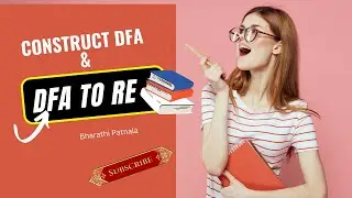 Construction of DFA and then Write an Equivalent RE for that #flat #dfa #toc #dfare