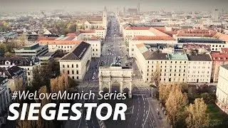 Siegestor München (Victory Gate) - #WeLoveMunich - DJI Inspire 1 Pro X5 Black Edition
