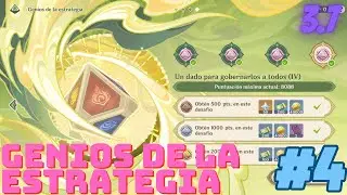 EVENTO ¡DUELO DE INVOCADORES! - Genios de la estrategia Día 4 | Genshin Impact en Español 3.7 