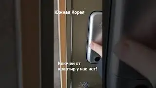 Кодовые замки на дверях в Корее 