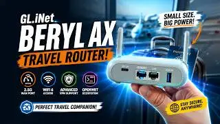 You NEED A TRAVEL ROUTER! |  GL.iNet Beryl AX