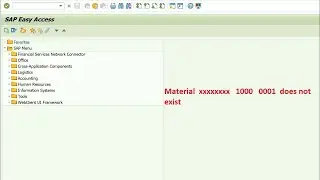 Fix error Material does not exist || error in Migo