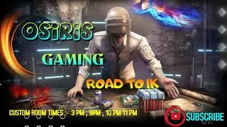 OPEN TO ALL CUSTOM DAILY 3PM | XSYCHO SCRIMS LIVE 11 PM | JOIN DISCORD | ROAD TO 1K |