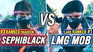 T8 🔥 Sephiblack (#3 Ranked Shaheen) vs LMG MoB (#1 Ranked Lars) 🔥 Tekken 8 High Level Gameplay