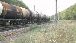 ВЛ80т-1629 с грузовым поездом (тифон)