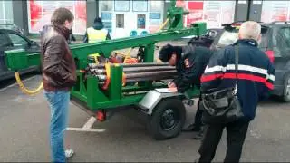 Гидравлическая буровая установка мгбу-инф 17 передвижной вариант на прицепе