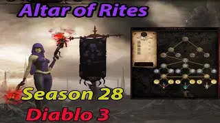 Diablo 3 Season 28 Altar of Rites ~ 4 Set Dungeon Pages