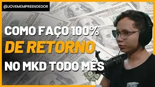 COMO FAÇO 100% DE LUCRO NO MARKETING DIGITAL