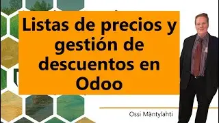 Odoo listas de precios, promociones y descuentos