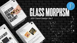 Tutorial Membuat Glass Morphsm Vol 1 || Pixellab || Tutorial